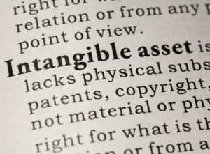 imagem de página de livro com o texto ativo intangível