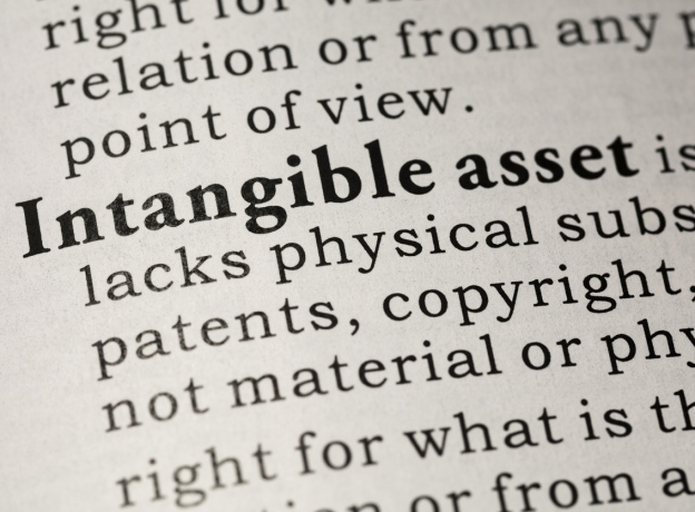 imagem de página de livro com o texto ativo intangível